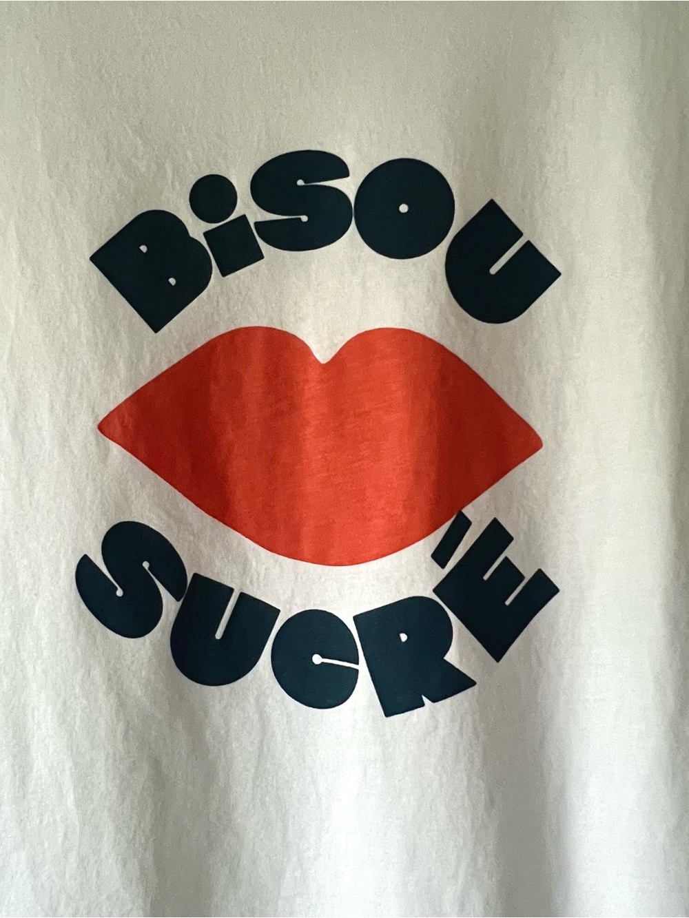 NWT Sezane Bisou Sucré Tee Size XS - Picture 2 of 8